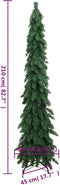 vidaXL - Kunstkerstboom - met - verlichting - 130 - LED's - 210 - cm