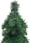 vidaXL - Kunstkerstboom - met - verlichting - 130 - LED's - 210 - cm