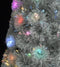 vidaXL - Kunstkerstboom - met - verlichting - 210 - cm - glasvezel - wit