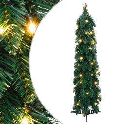 vidaXL - Kunstkerstboom - met - verlichting - 30 - LED's - 60 - cm