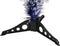 vidaXL - Kunstkerstboom - met - verlichting - 64 - cm - glasvezel - wit - en - blauw