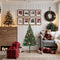vidaXL - Kunstkerstboom - met - verlichting - en - kerstballen - 150 - cm - groen