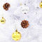 vidaXL - Kunstkerstboom - met - verlichting - en - kerstballen - 180 - cm - wit