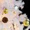 vidaXL - Kunstkerstboom - met - verlichting - en - kerstballen - 180 - cm - wit