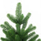 vidaXL - Kunstkerstboom - met - verlichting - en - kerstballen - 210 - cm - groen