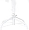 vidaXL - Kunstkerstboom - met - verlichting - en - kerstballen - 210 - cm - PVC - wit