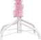 vidaXL - Kunstkerstboom - met - verlichting - en - kerstballen - 240 - cm - PVC - roze