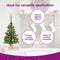 vidaXL - Kunstkerstboom - met - verlichting - en - kerstballen - 64 - cm - groen