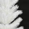 vidaXL - Kunstkerstboom - met - verlichting - en - kerstballen - 90 - cm - wit