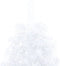vidaXL - Kunstkerstboom - met - verlichting - en - kerstballen - half - 120 - cm - wit