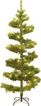 vidaXL - Kunstkerstboom - met - verlichting - en - pot - 120 - cm - PVC - groen