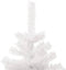 vidaXL - Kunstkerstboom - met - verlichting - en - pot - 120 - cm - PVC - wit