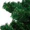 vidaXL - Kunstkerstboom - met - verlichting - en - standaard - 150 - cm - PVC - groen