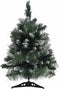 vidaXL - Kunstkerstboom - met - verlichting - en - standaard - 60 - cm - PVC - groen