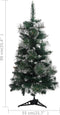 vidaXL - Kunstkerstboom - met - verlichting - en - standaard - 90 - cm - PVC - groen