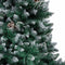 vidaXL - Kunstkerstboom - met - verlichting - kerstballen - dennenappels - 180 - c5