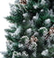 vidaXL - Kunstkerstboom - met - verlichting - kerstballen - dennenappels - 180 - c5
