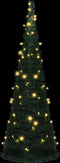 vidaXL - Kunstkerstboom - met - verlichting - pop-up - 180 - cm - groen