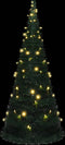 vidaXL - Kunstkerstboom - met - verlichting - pop-up - 210 - cm - groen