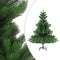 vidaXL - Kunstkerstboom - Nordmann - met - LED's - en - kerstballen - 210 - cm - groen