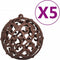 vidaXL - Kunstkerstboom - Nordmann - met - LED's - en - kerstballen - 180 - cm - groen