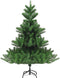 vidaXL - Kunstkerstboom - Nordmann - met - LED's - en - kerstballen - 210 - cm - groen