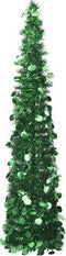vidaXL - Kunstkerstboom - pop-up - 120 - cm - PET - groen