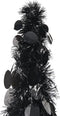 vidaXL - Kunstkerstboom - pop-up - 120 - cm - PET - zwart