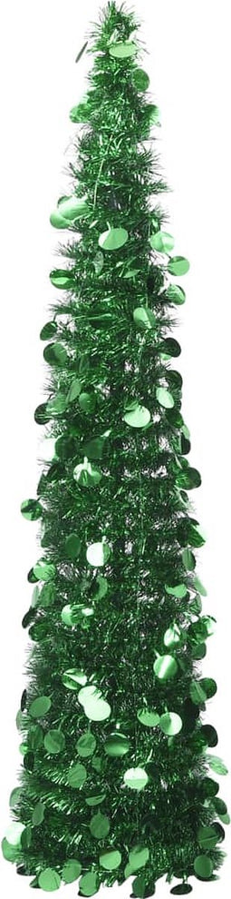 vidaXL - Kunstkerstboom - pop-up - 150 - cm - PET - groen