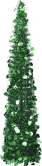 vidaXL - Kunstkerstboom - pop-up - 150 - cm - PET - groen