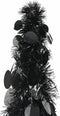 vidaXL - Kunstkerstboom - pop-up - 150 - cm - PET - zwart