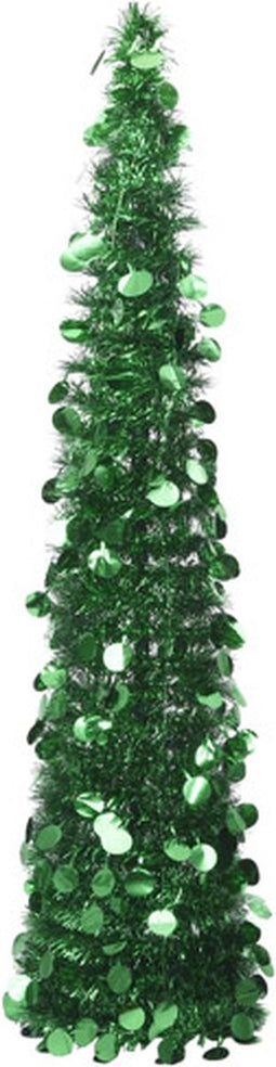 vidaXL - Kunstkerstboom - pop-up - 180 - cm - PET - groen