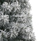 vidaXL - Kunstkerstboom - smal - met - standaard - en - sneeuw - 270 - PVC