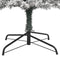 vidaXL - Kunstkerstboom - smal - met - standaard - en - sneeuw - 270 - PVC