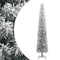 vidaXL - Kunstkerstboom - smal - met - standaard - en - sneeuw - 300 - cm - PVC