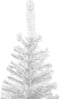 vidaXL - Kunstkerstboom - wit - L - 240 - cm