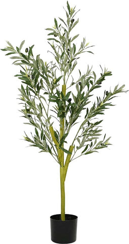 vidaXL - Kunstolijfboom - 450 - blaadjes - 120 - cm - groen