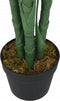 vidaXL - Kunstpalmboom - 18 - bladeren - 80 - cm - groen