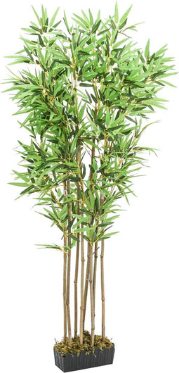 vidaXL - Kunstplant - bamboe - 1288 - bladeren - 180 - cm - groen