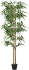 vidaXL - Kunstplant - bamboe - 1520 - bladeren - 200 - cm - groen