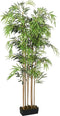 vidaXL - Kunstplant - bamboe - 1605 - bladeren - 180 - cm - groen