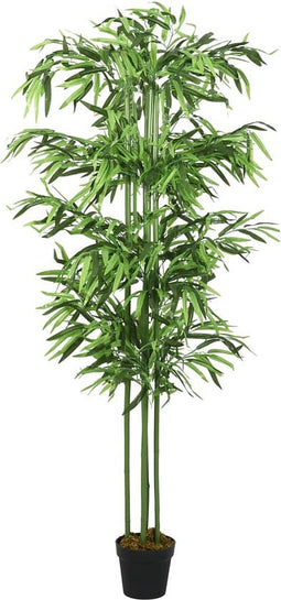 vidaXL - Kunstplant - bamboe - 240 - bladeren - 80 - cm - groen