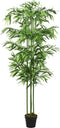 vidaXL - Kunstplant - bamboe - 240 - bladeren - 80 - cm - groen