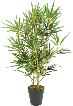 vidaXL - Kunstplant - bamboe - 368 - bladeren - 80 - cm - groen