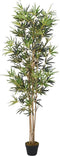vidaXL - Kunstplant - bamboe - 368 - bladeren - 80 - cm - groen