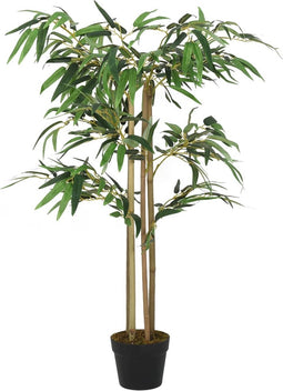 vidaXL - Kunstplant - bamboe - 760 - bladeren - 120 - cm - groen