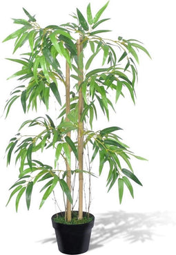 vidaXL - Kunstplant - bamboe - Twiggy - met - pot - 90 - cm