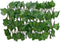 vidaXL - Kunstplant - druivenblad - op - latwerk - uittrek - baar - 180x20 - cm - groen