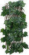 vidaXL - Kunstplant - druivenblad - op - latwerk - uittrekbaar - 190x60 - cm - groen