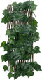 vidaXL - Kunstplant - druivenblad - op - latwerk - uittrekbaar - 190x60 - cm - groen